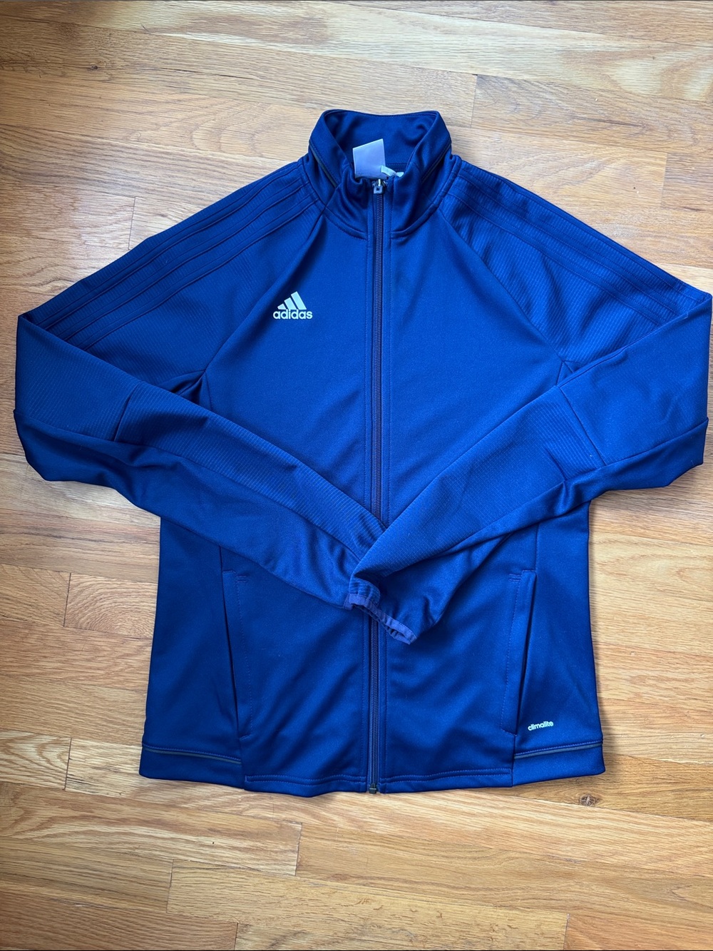 adidas Royal/Navy Blue Zip-Up Training Jacket